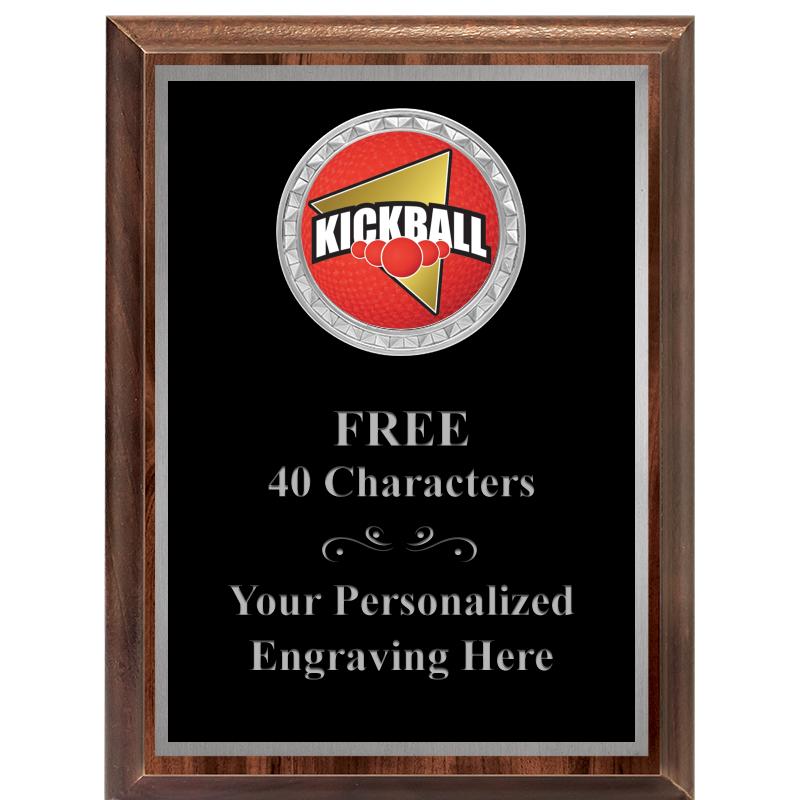 6X8 WOOD EXECUTIVE INS PLQ SV