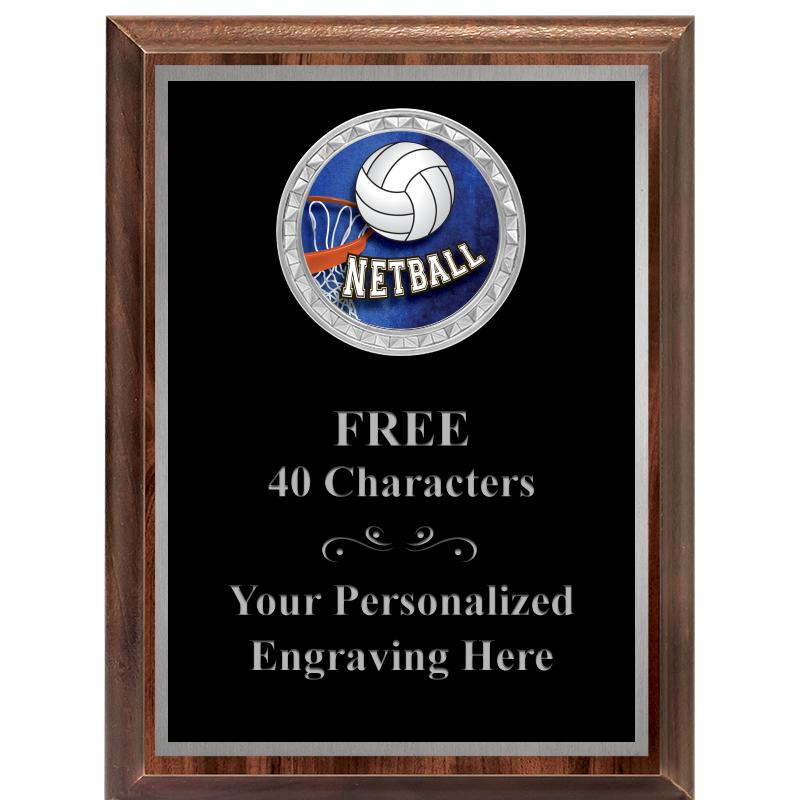 6X8 WOOD EXECUTIVE INS PLQ SV