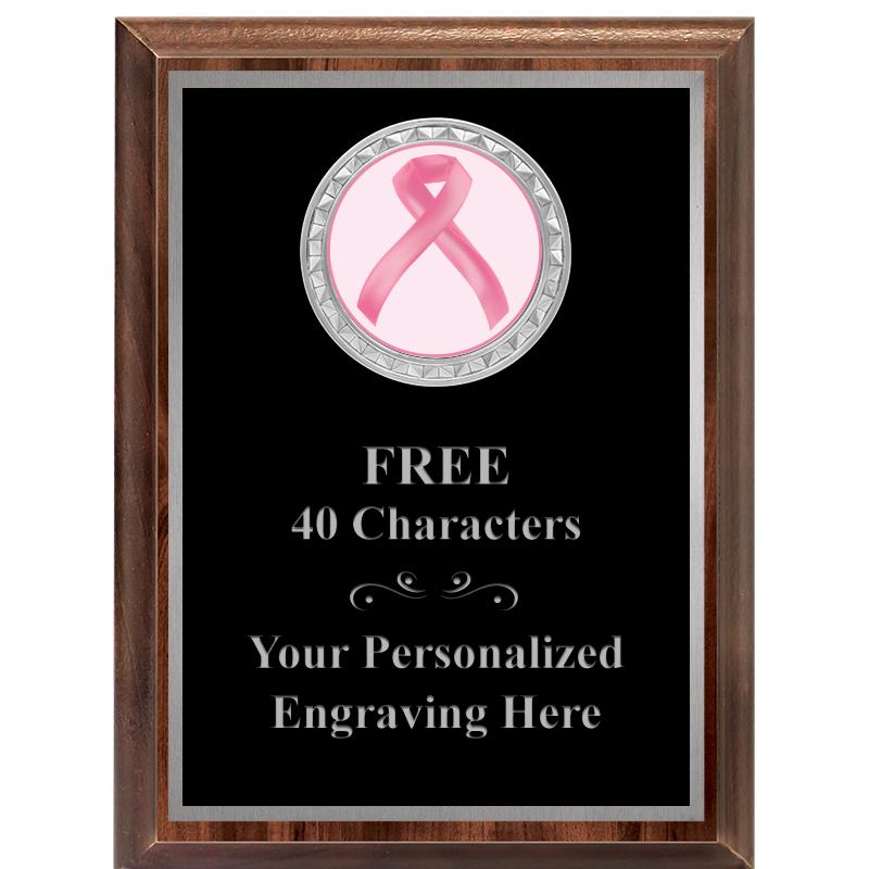 6X8 WOOD EXECUTIVE INS PLQ SV