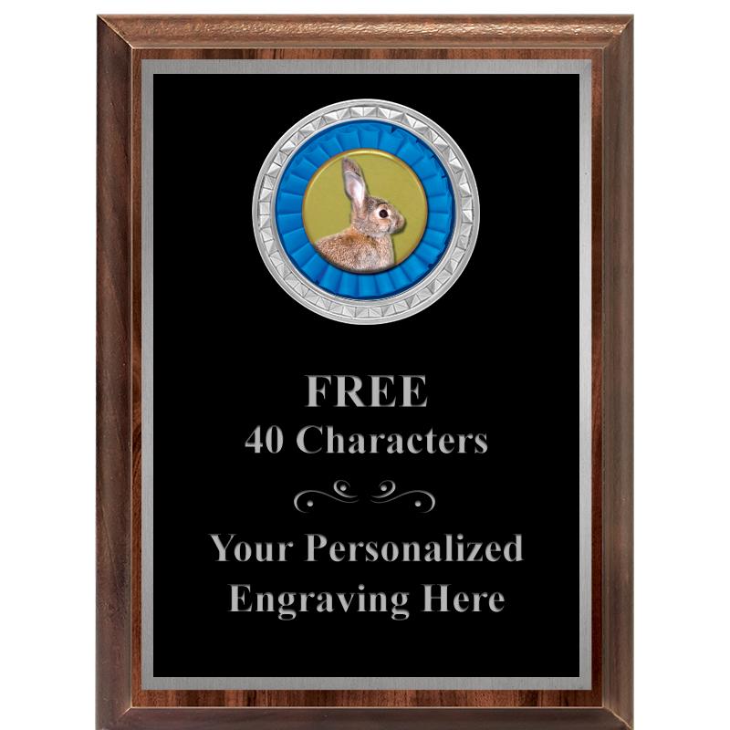 6X8 WOOD EXECUTIVE INS PLQ SV