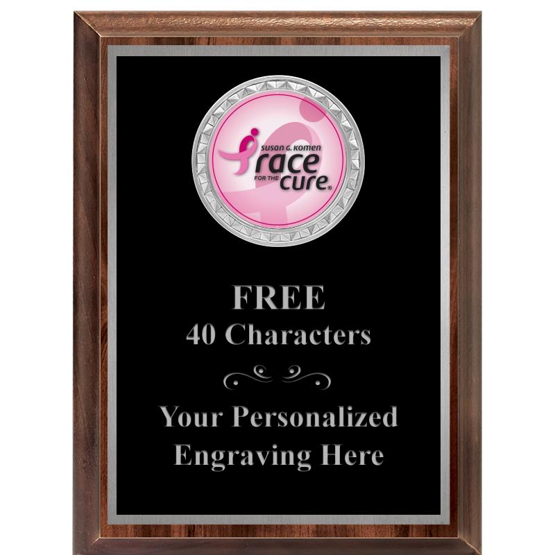 6X8 WOOD EXECUTIVE INS PLQ SV