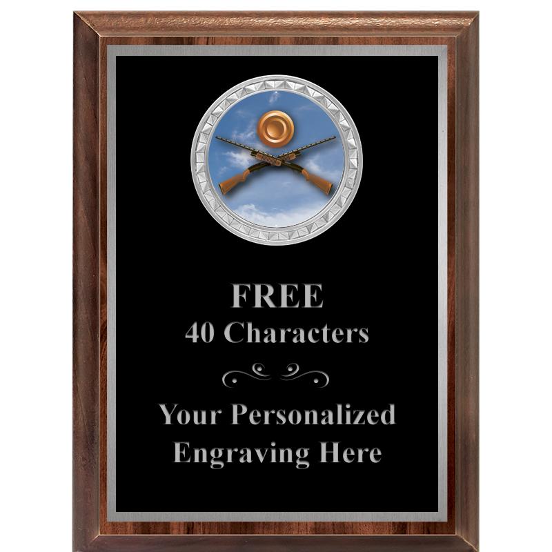 6X8 WOOD EXECUTIVE INS PLQ SV