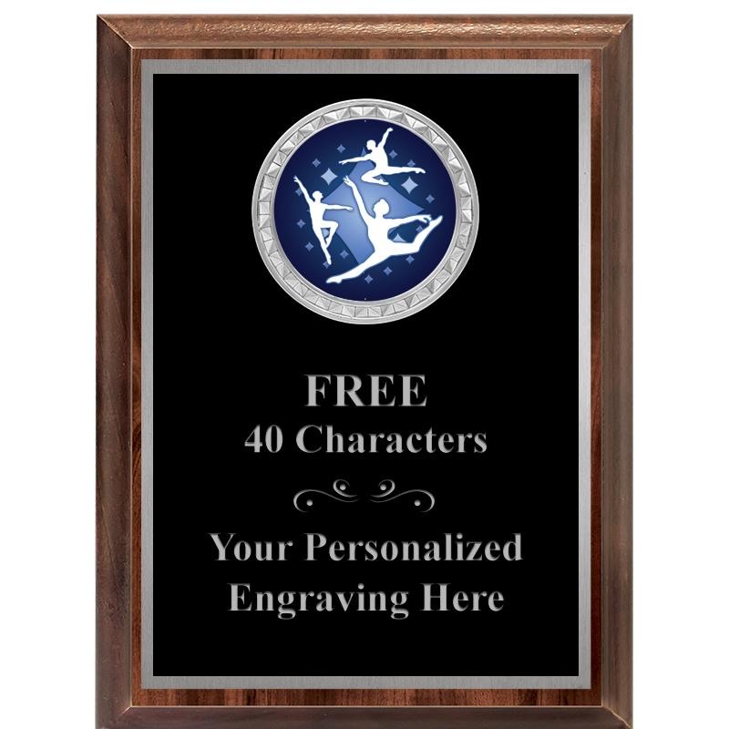 6X8 WOOD EXECUTIVE INS PLQ SV