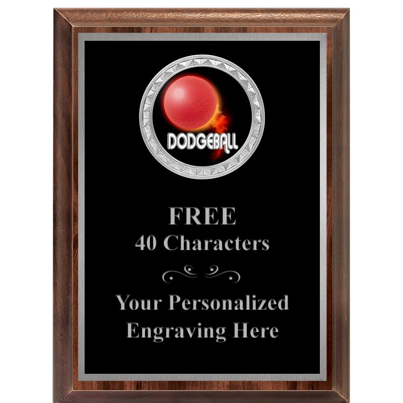 6X8 WOOD EXECUTIVE INS PLQ SV