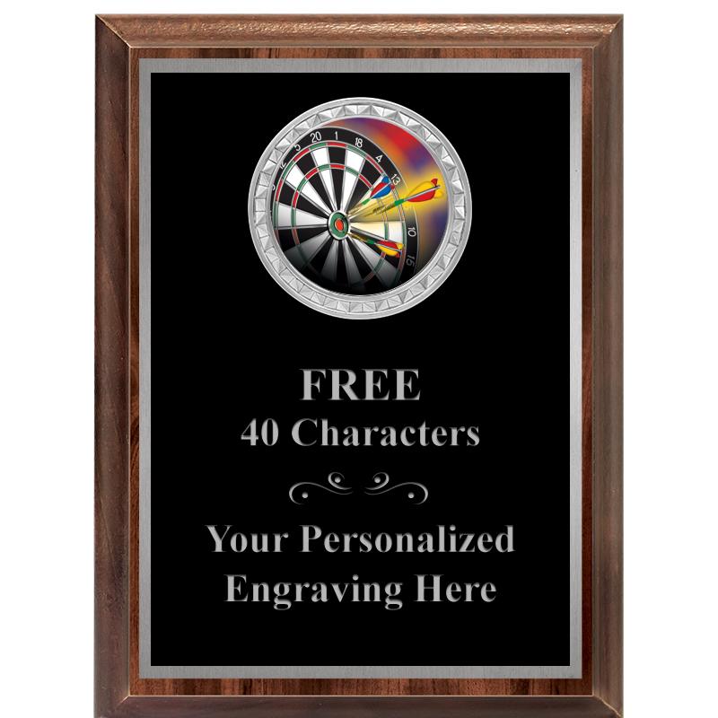 6X8 WOOD EXECUTIVE INS PLQ SV