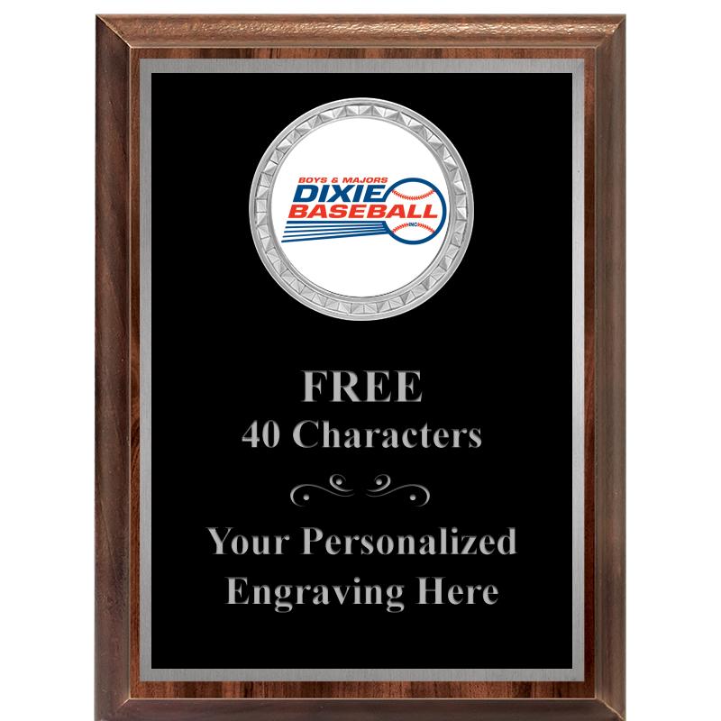 6X8 WOOD EXECUTIVE INS PLQ SV