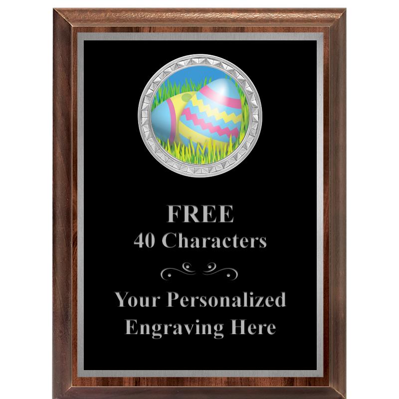 6X8 WOOD EXECUTIVE INS PLQ SV