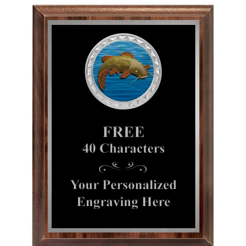 6X8 WOOD EXECUTIVE INS PLQ SV