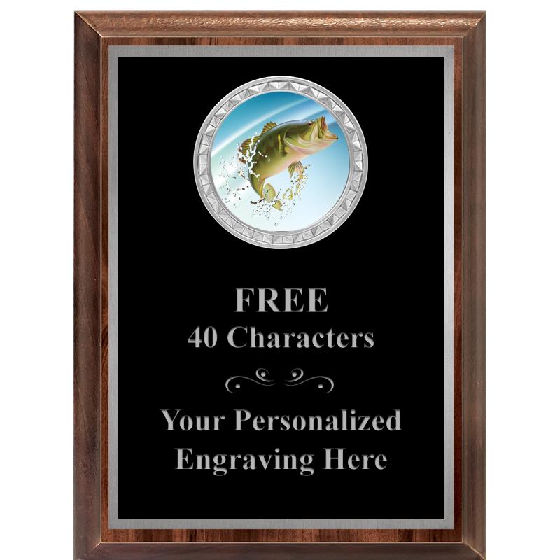 6X8 WOOD EXECUTIVE INS PLQ SV