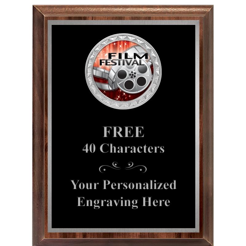 6X8 WOOD EXECUTIVE INS PLQ SV