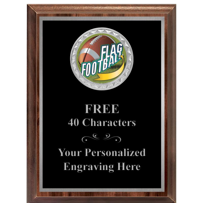 6X8 WOOD EXECUTIVE INS PLQ SV