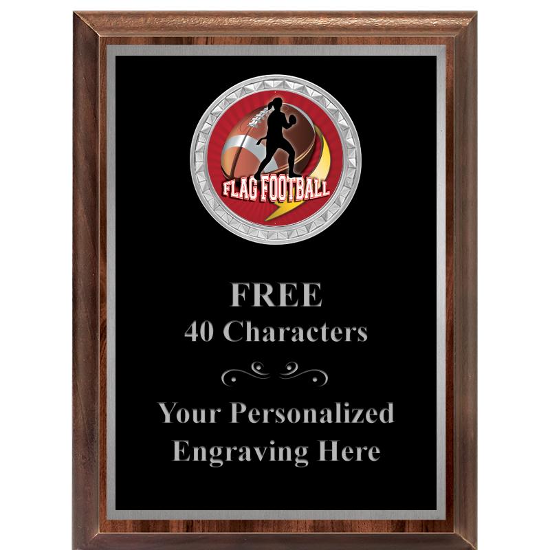 6X8 WOOD EXECUTIVE INS PLQ SV