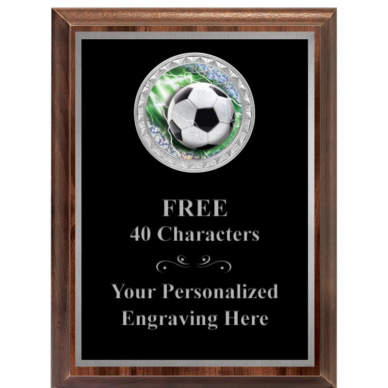 6X8 WOOD EXECUTIVE INS PLQ SV