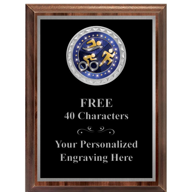 6X8 WOOD EXECUTIVE INS PLQ SV