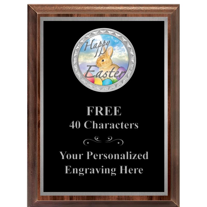 6X8 WOOD EXECUTIVE INS PLQ SV