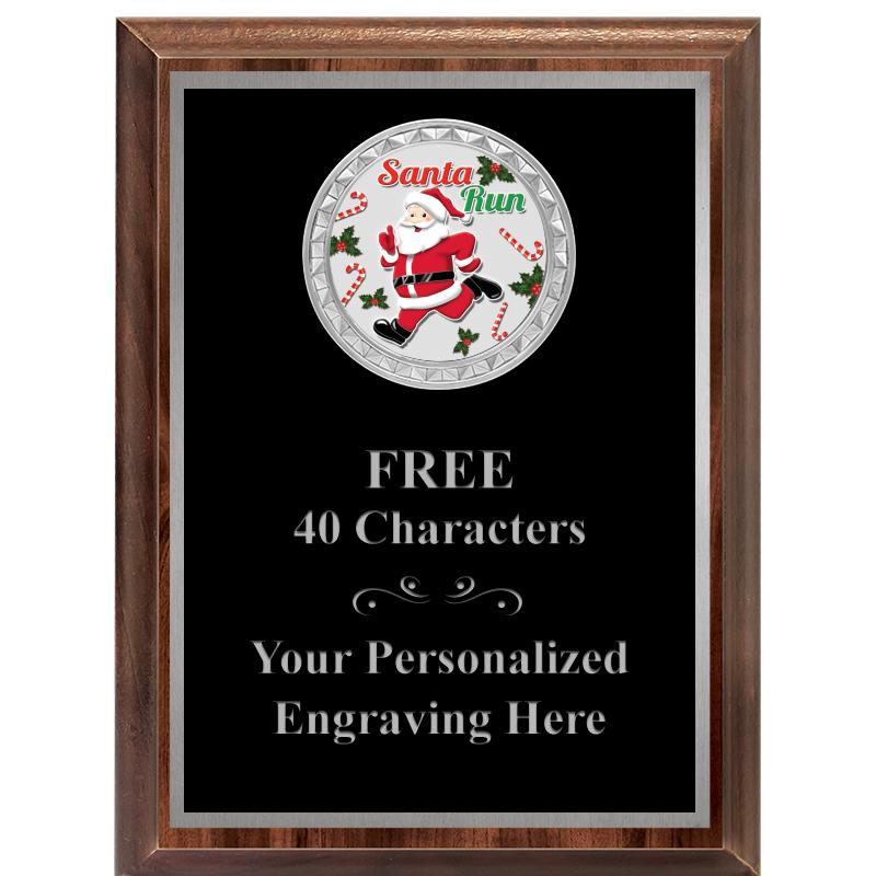 6X8 WOOD EXECUTIVE INS PLQ SV