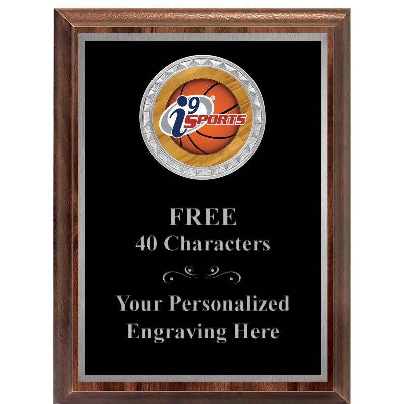 6X8 WOOD EXECUTIVE INS PLQ SV