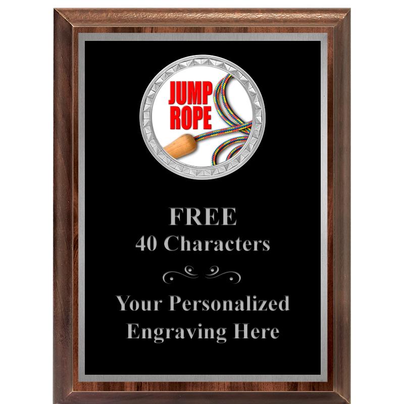 6X8 WOOD EXECUTIVE INS PLQ SV