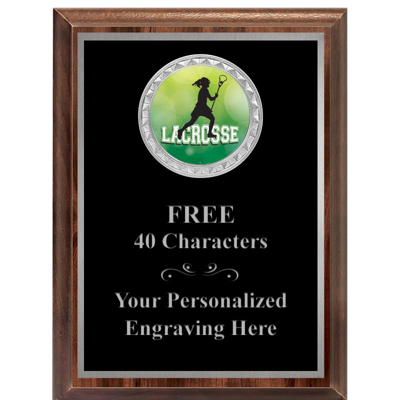 6X8 WOOD EXECUTIVE INS PLQ SV