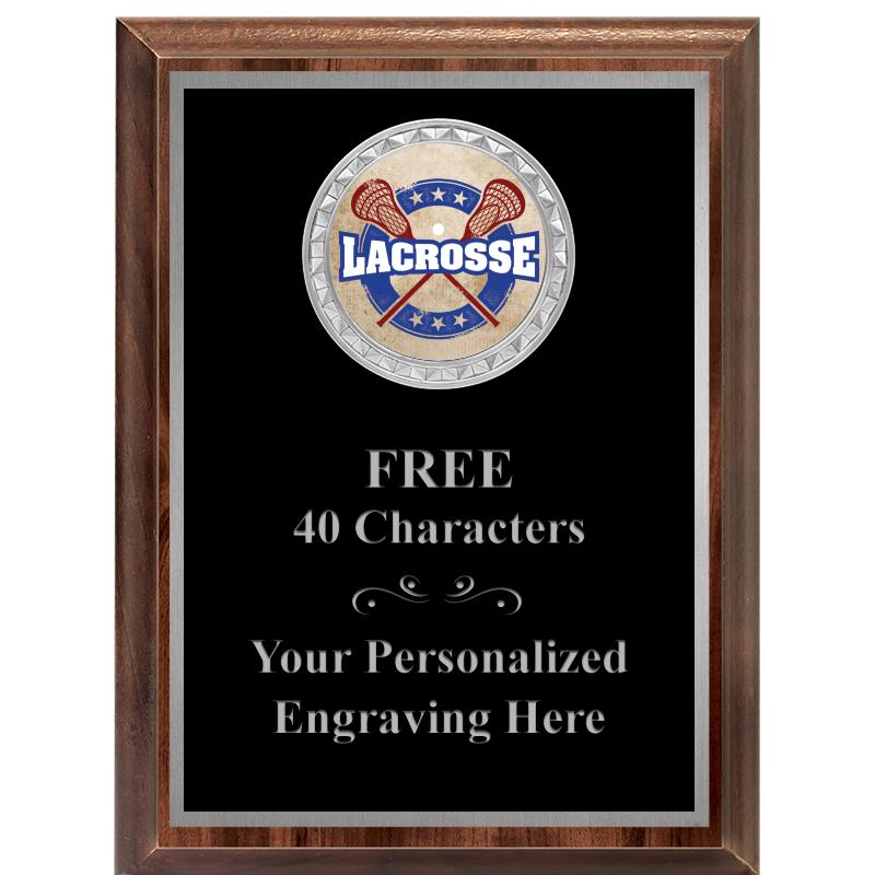 6X8 WOOD EXECUTIVE INS PLQ SV