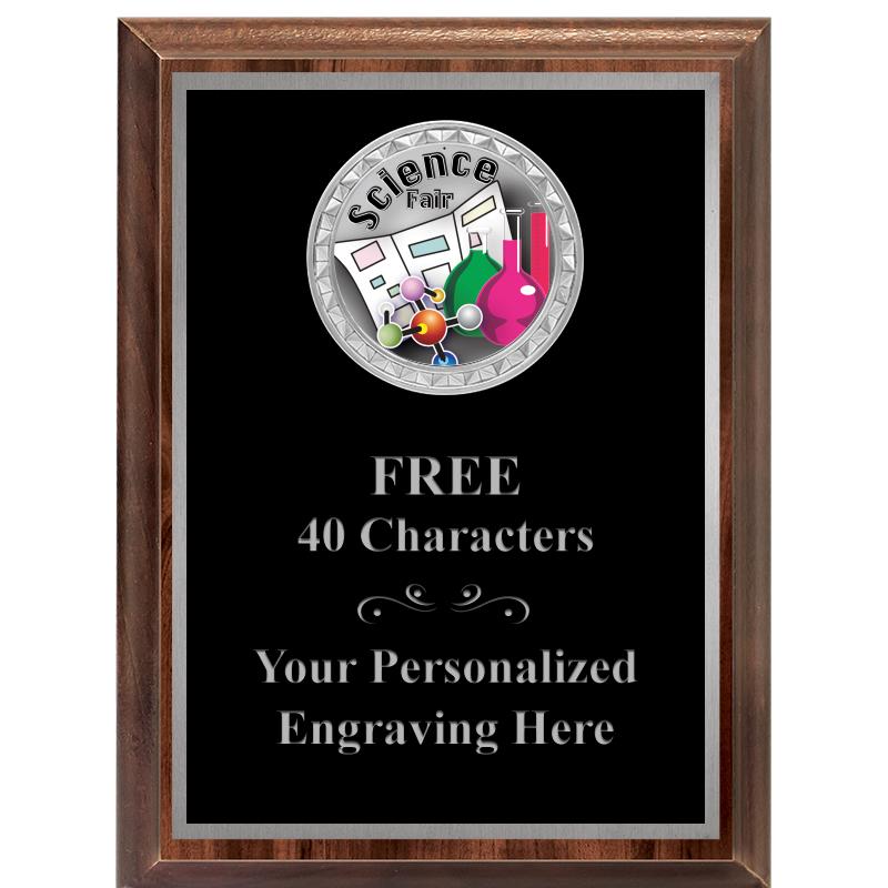 6X8 WOOD EXECUTIVE INS PLQ SV