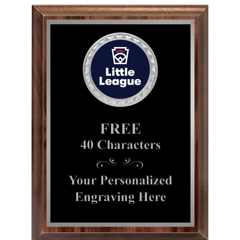 6X8 WOOD EXECUTIVE INS PLQ SV