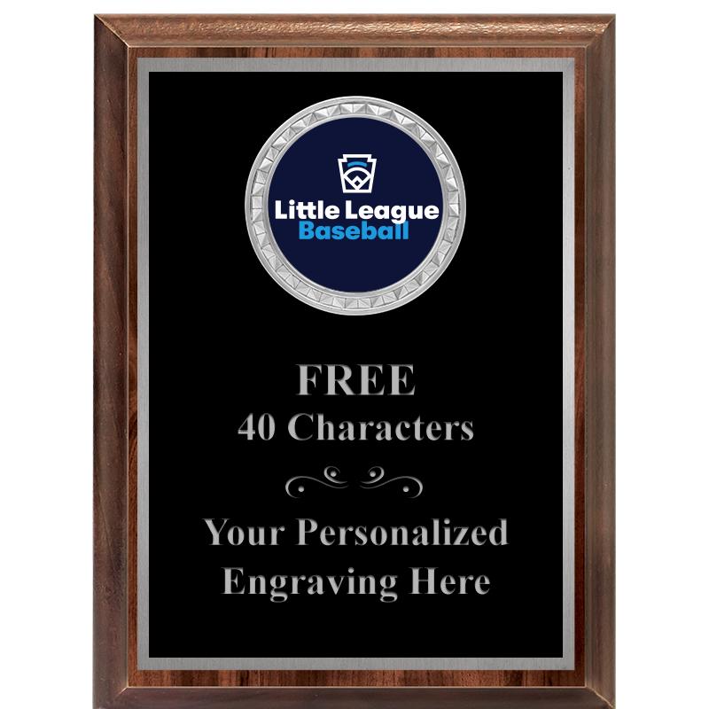 6X8 WOOD EXECUTIVE INS PLQ SV