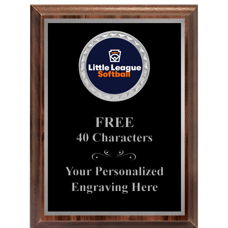 6X8 WOOD EXECUTIVE INS PLQ SV