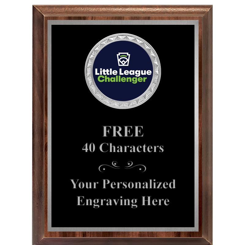 6X8 WOOD EXECUTIVE INS PLQ SV