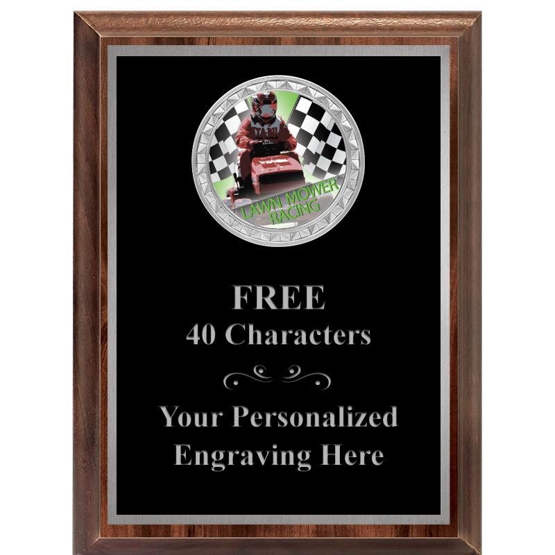 6X8 WOOD EXECUTIVE INS PLQ SV