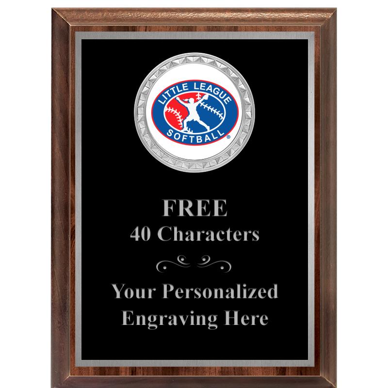 6X8 WOOD EXECUTIVE INS PLQ SV