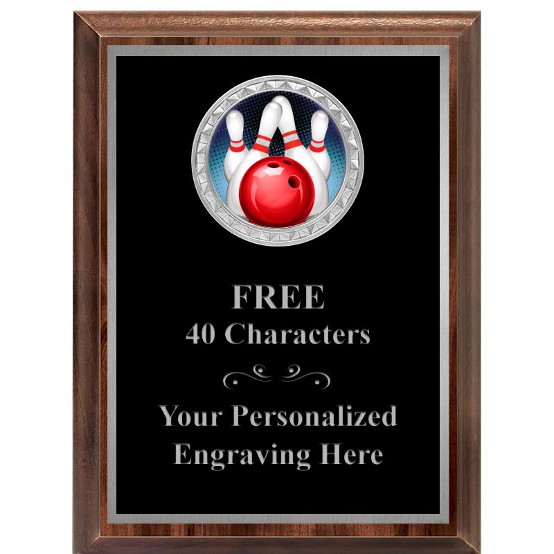 6X8 WOOD EXECUTIVE INS PLQ SV