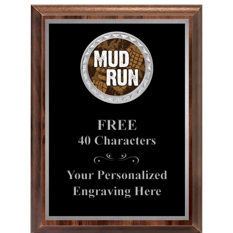 6X8 WOOD EXECUTIVE INS PLQ SV