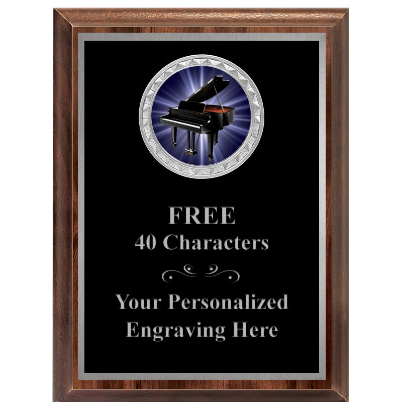 6X8 WOOD EXECUTIVE INS PLQ SV