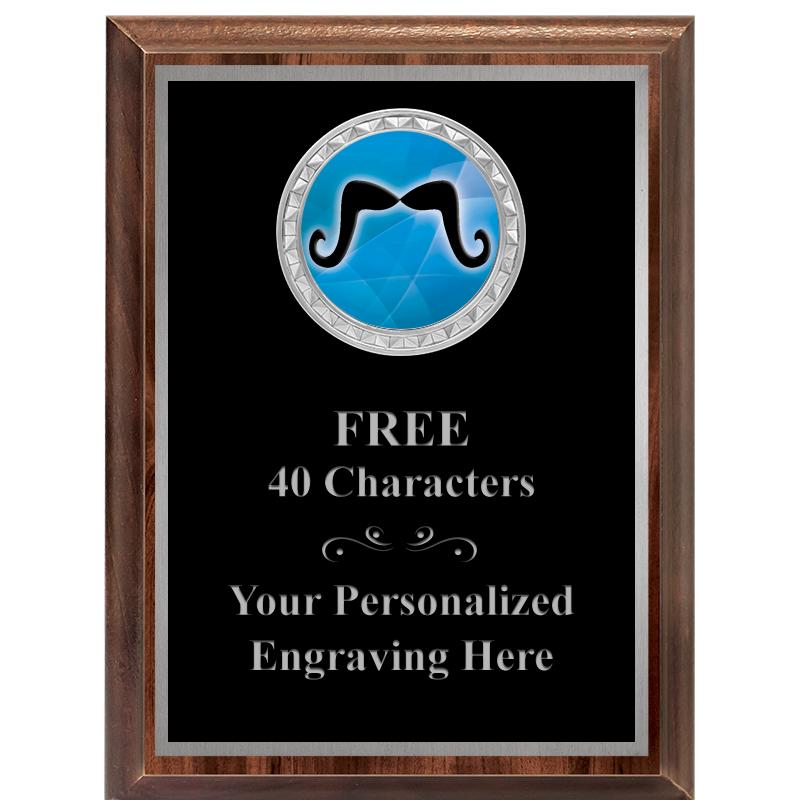 6X8 WOOD EXECUTIVE INS PLQ SV