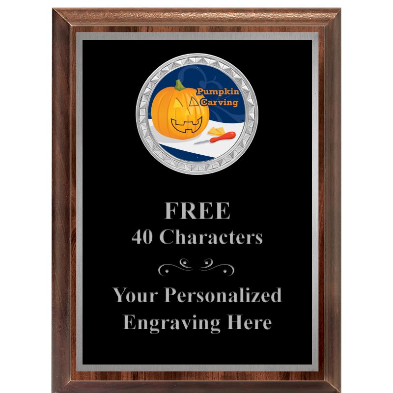 6X8 WOOD EXECUTIVE INS PLQ SV