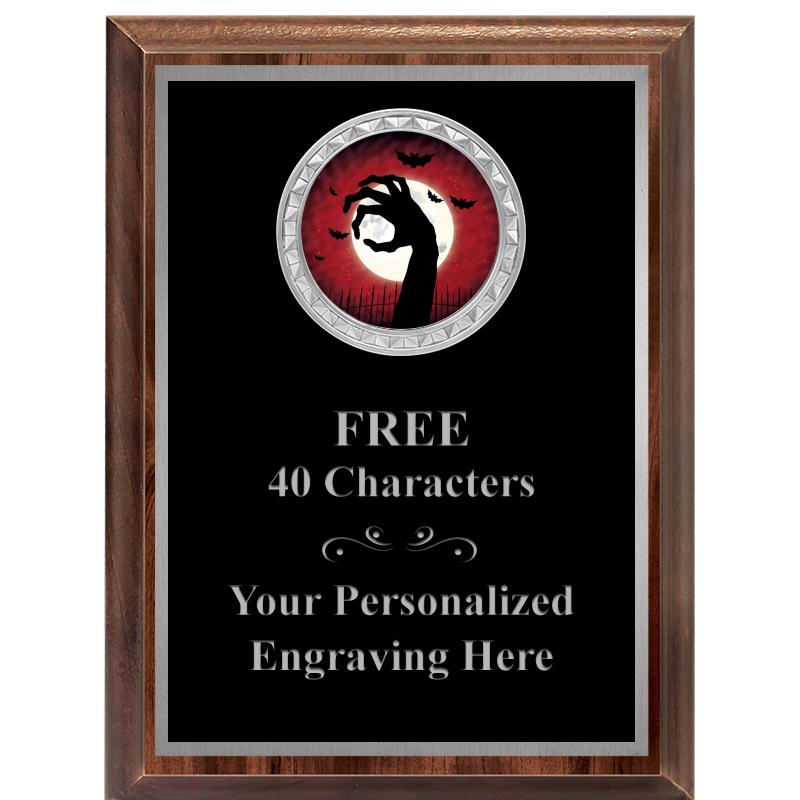 6X8 WOOD EXECUTIVE INS PLQ SV