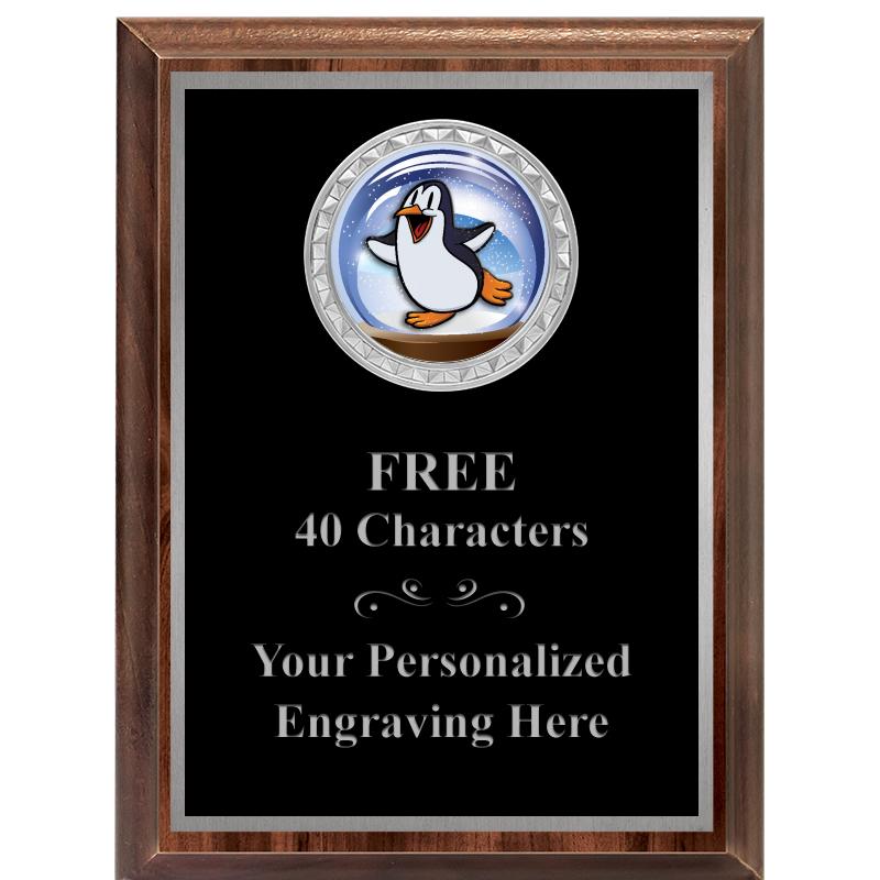 6X8 WOOD EXECUTIVE INS PLQ SV