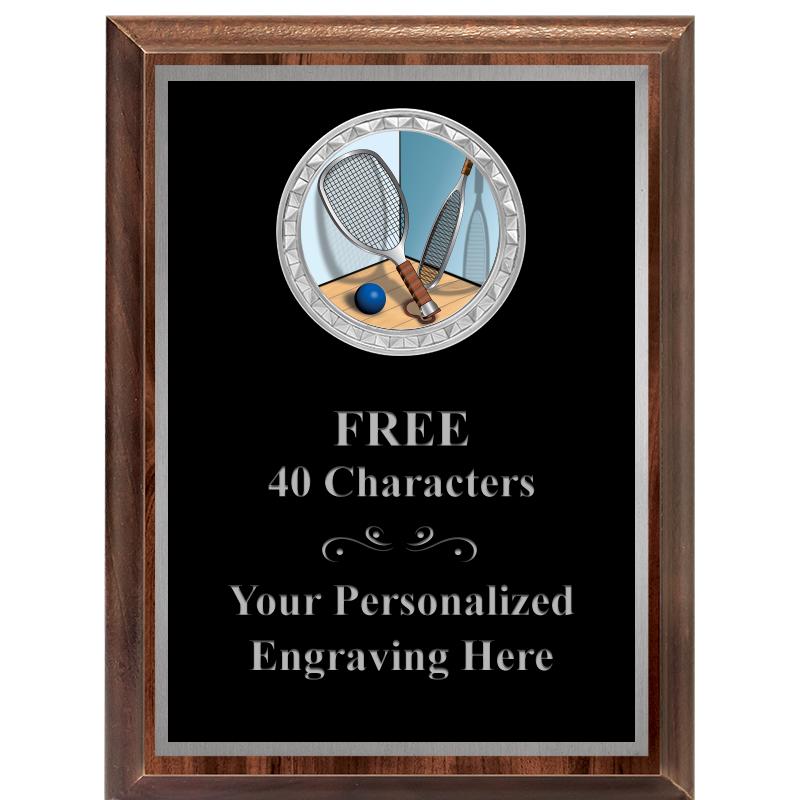 6X8 WOOD EXECUTIVE INS PLQ SV