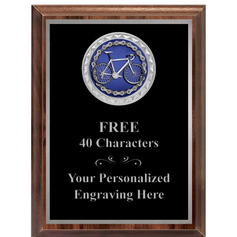 6X8 WOOD EXECUTIVE INS PLQ SV