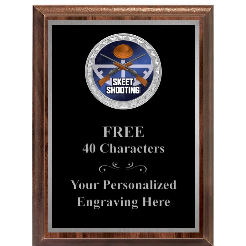 6X8 WOOD EXECUTIVE INS PLQ SV