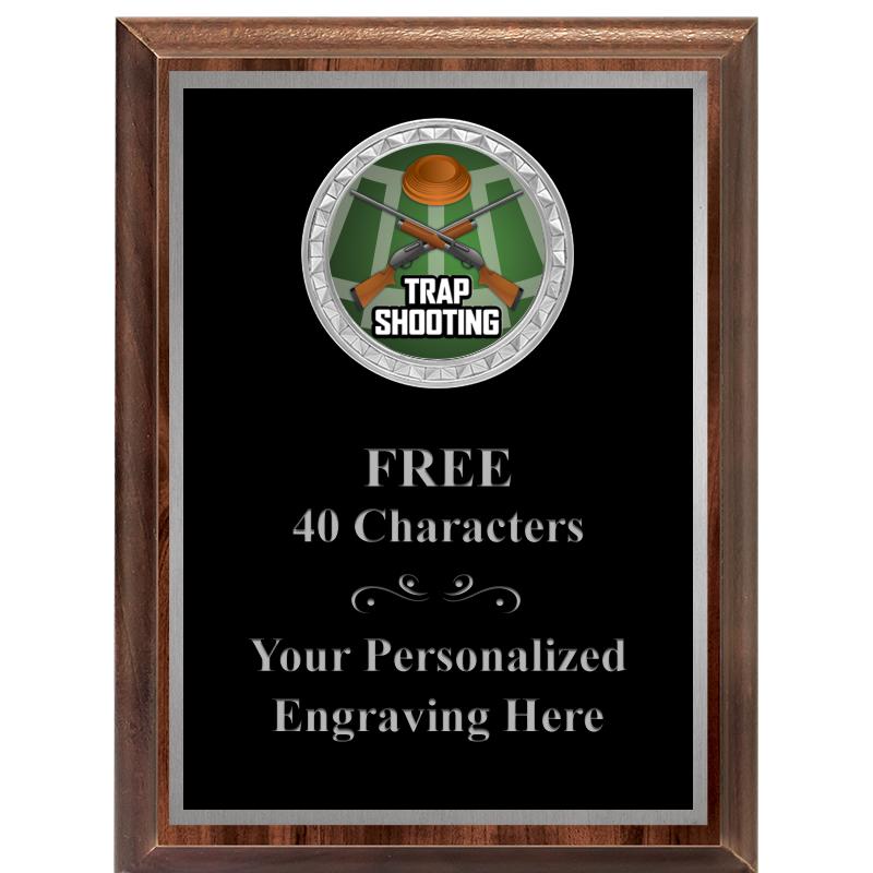 6X8 WOOD EXECUTIVE INS PLQ SV