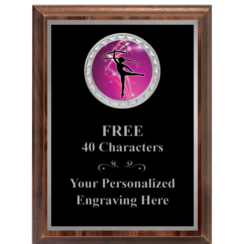 6X8 WOOD EXECUTIVE INS PLQ SV