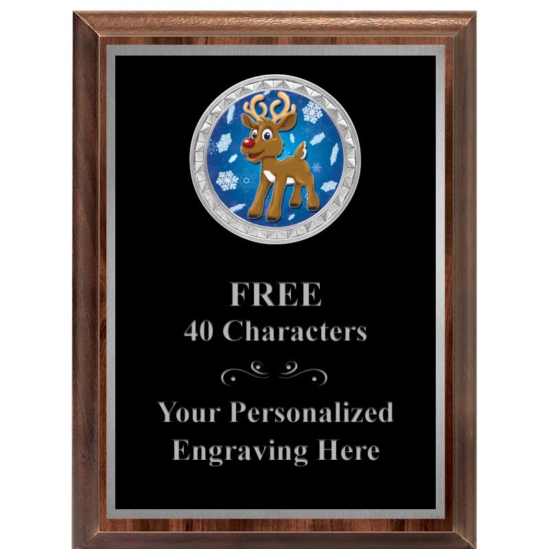 6X8 WOOD EXECUTIVE INS PLQ SV