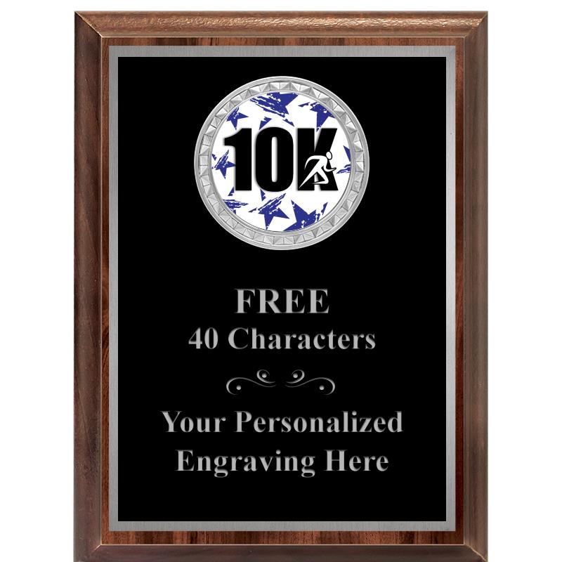 6X8 WOOD EXECUTIVE INS PLQ SV