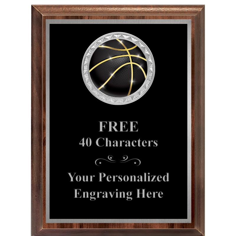 6X8 WOOD EXECUTIVE INS PLQ SV