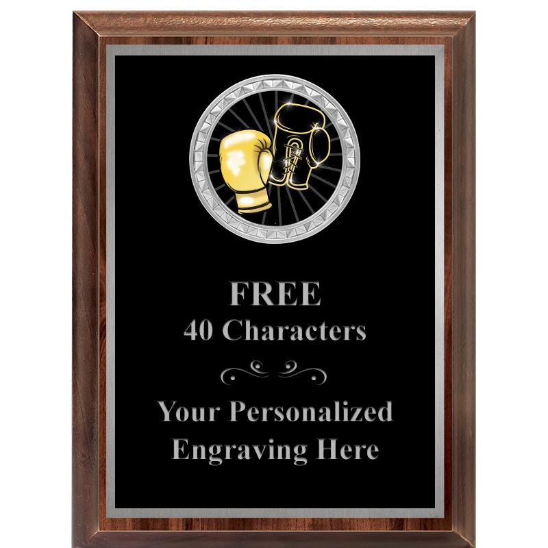 6X8 WOOD EXECUTIVE INS PLQ SV