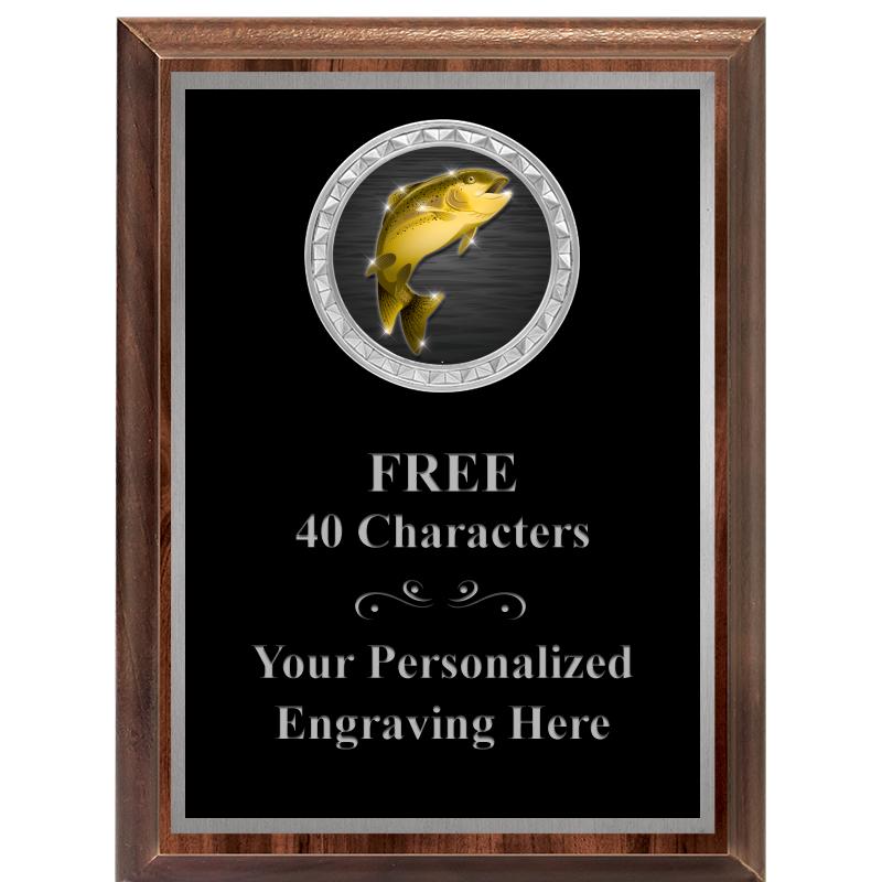 6X8 WOOD EXECUTIVE INS PLQ SV