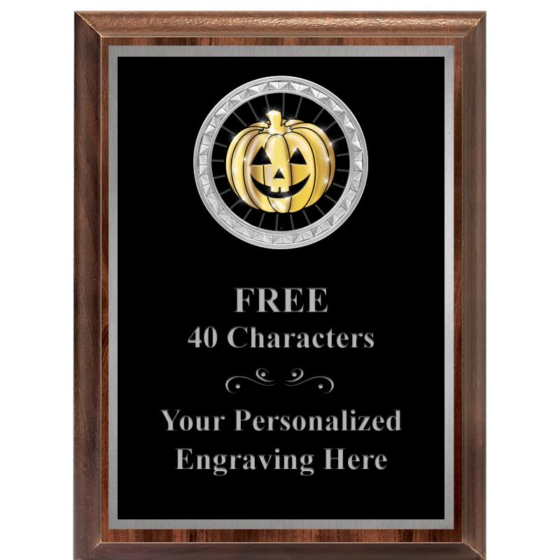 6X8 WOOD EXECUTIVE INS PLQ SV