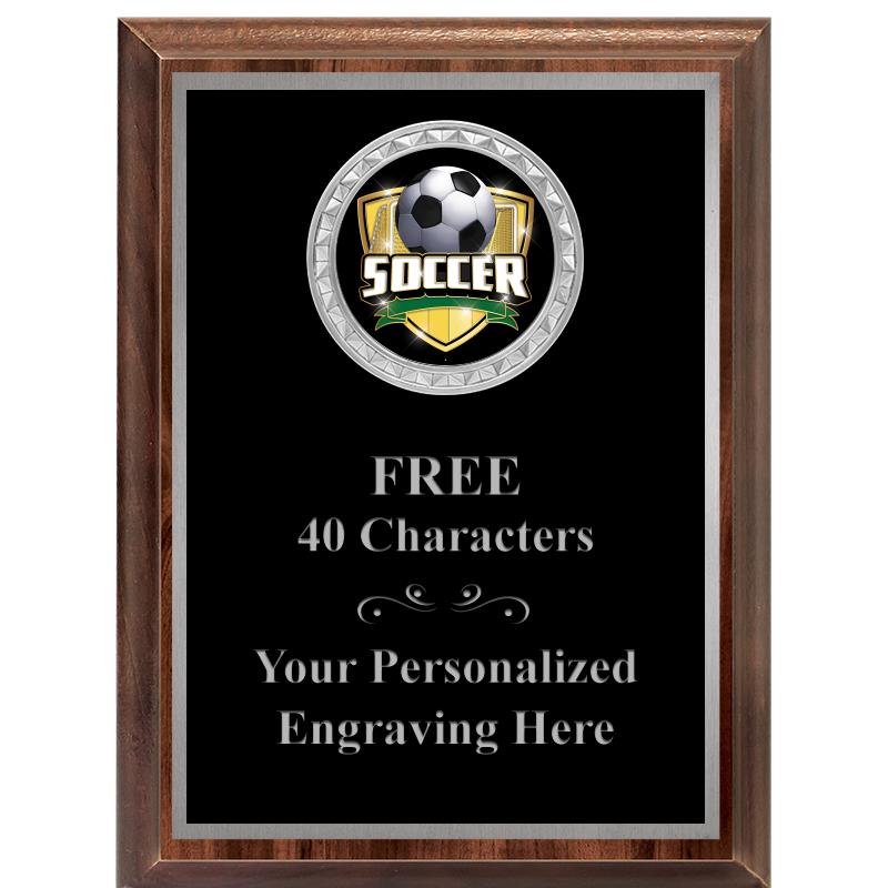 6X8 WOOD EXECUTIVE INS PLQ SV